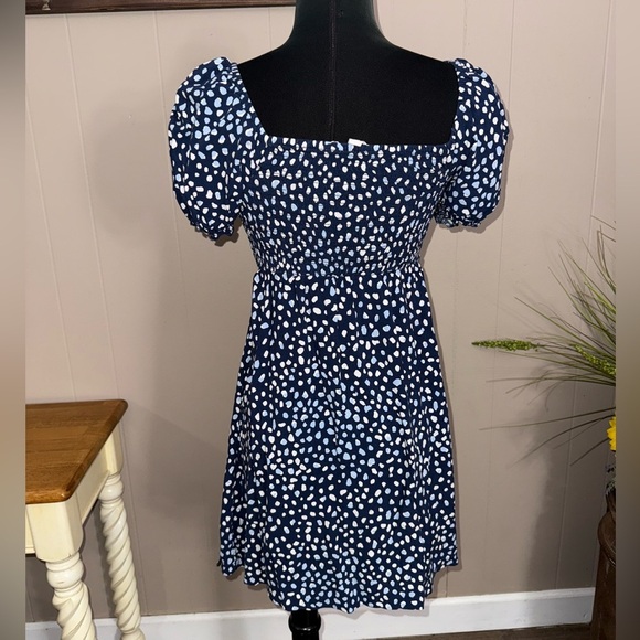 ROXY • Hello Petal Smocked Mini Dress - Picture 8 of 9